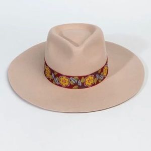 NEW Pink Fedora with Adjuatable Strap